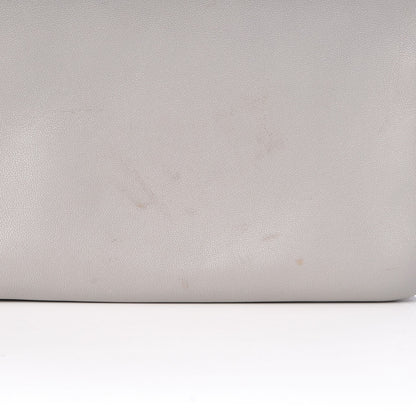 Celine Lambskin Small Trio Crossbody Bag Gray 12 of 14