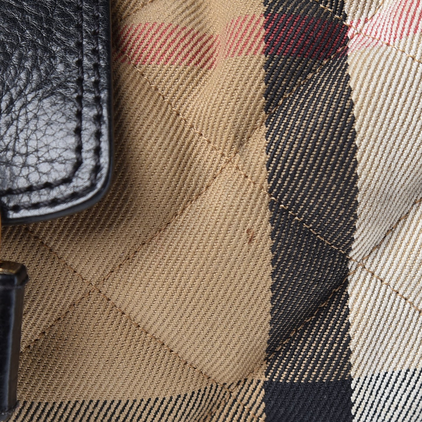 House Check Quilted Brook Hobo