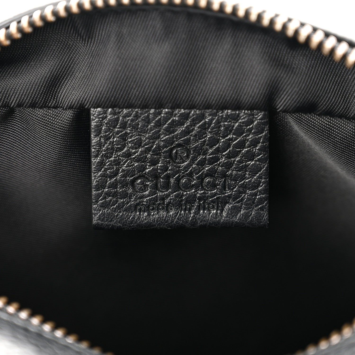Gucci Pebbled Calfskin Mini Soho Disco Bag Black 6 of 10