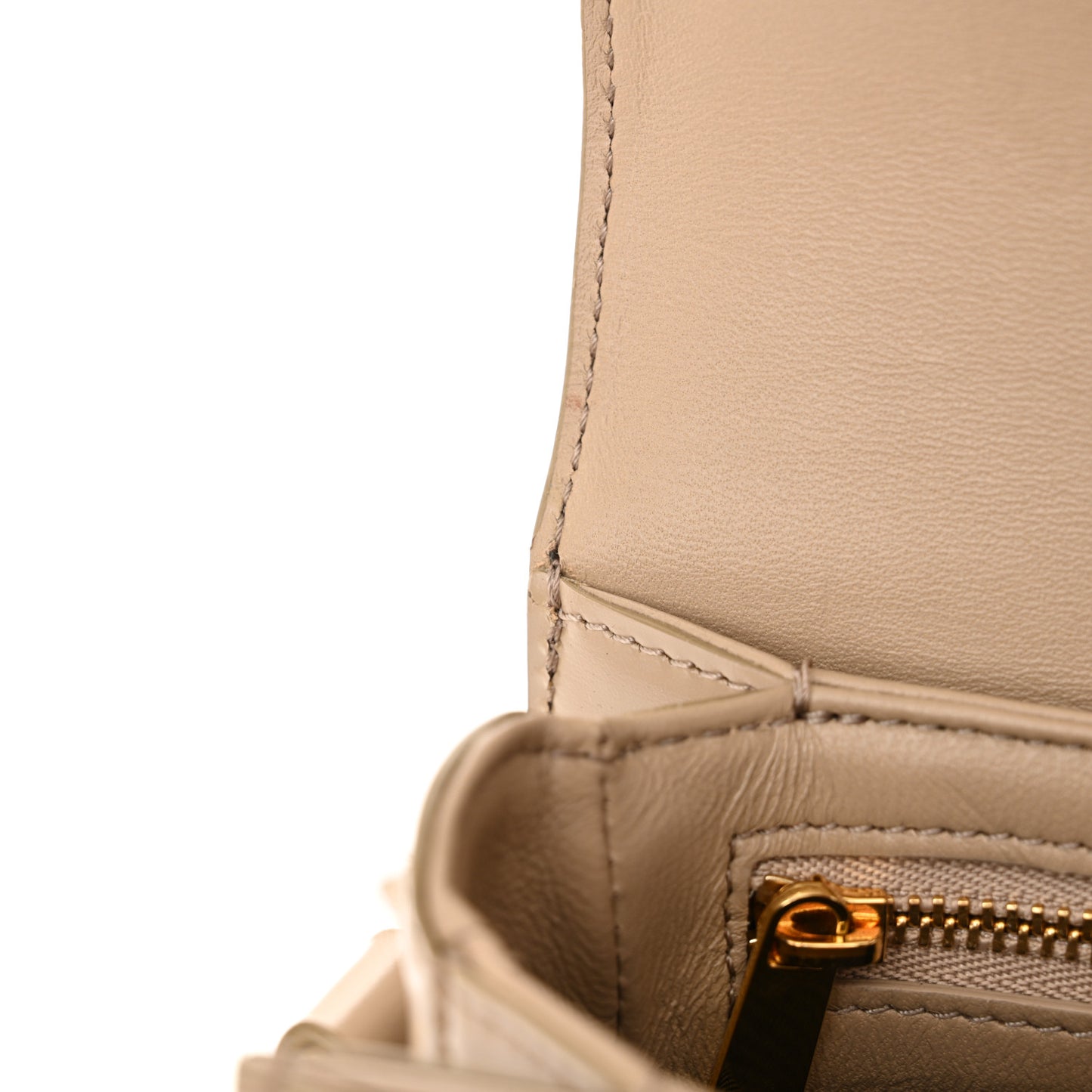 Shiny Calfskin Teen Besace Safari