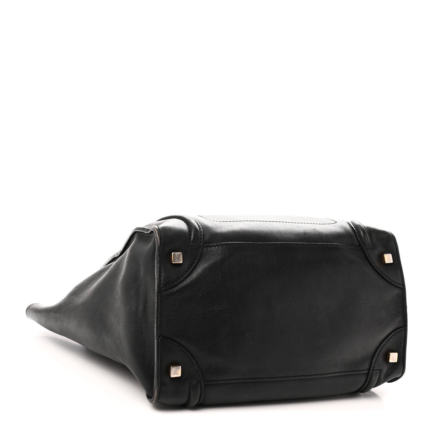 Celine Smooth Calfskin Mini Luggage Black 4 of 9
