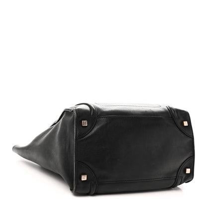 Celine Smooth Calfskin Mini Luggage Black 4 of 9
