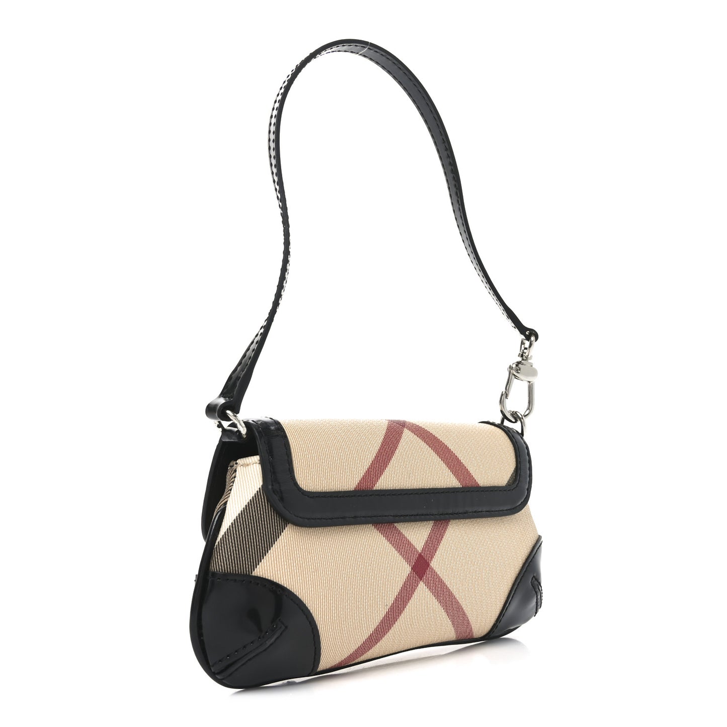 Nova Check Mini Shoulder Bag Black