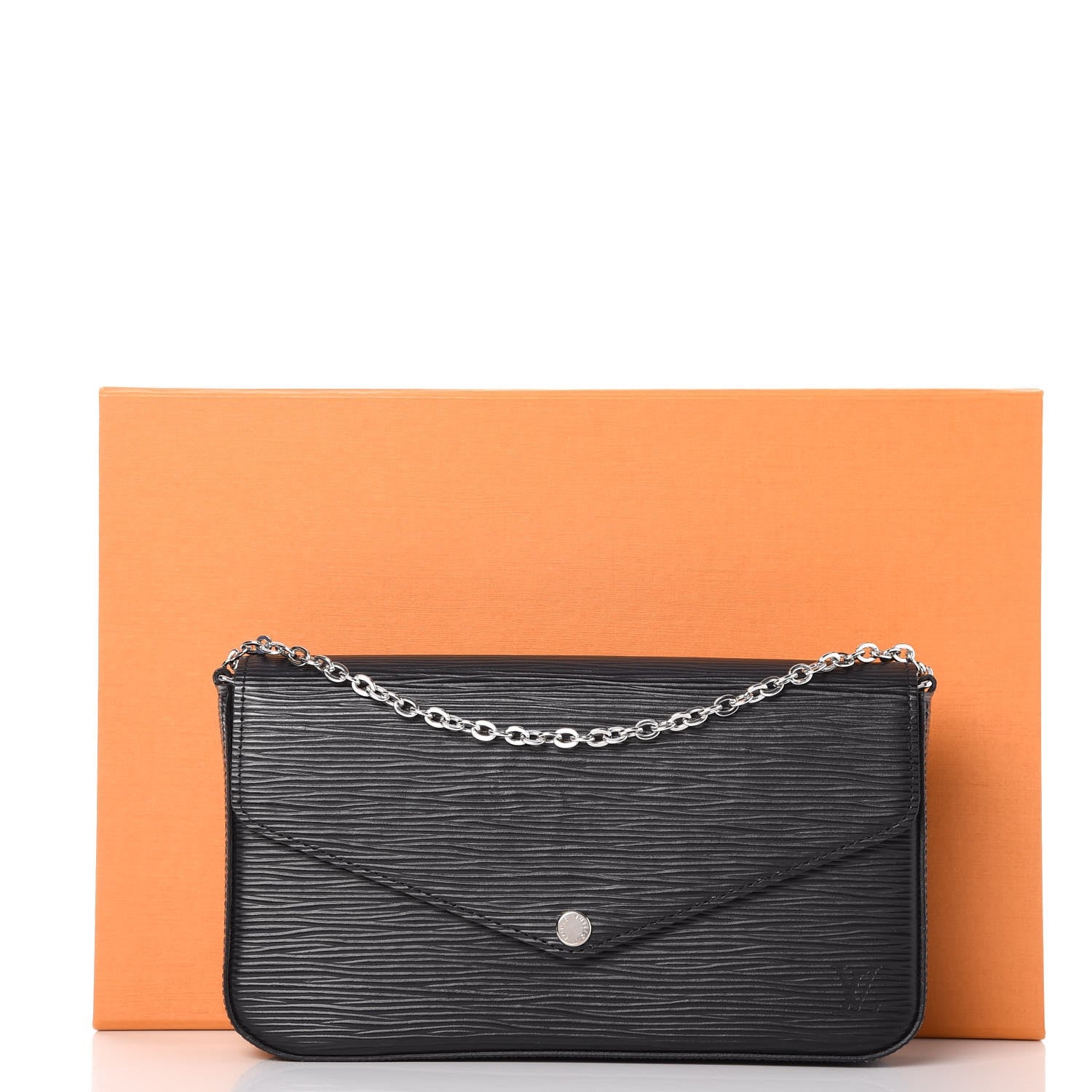 Louis Vuitton Epi Pochette Felicie Black 12 of 12