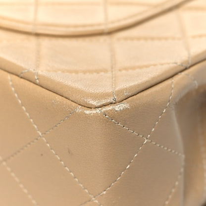 Chanel Lambskin Quilted Small Double Flap Beige 13 of 14