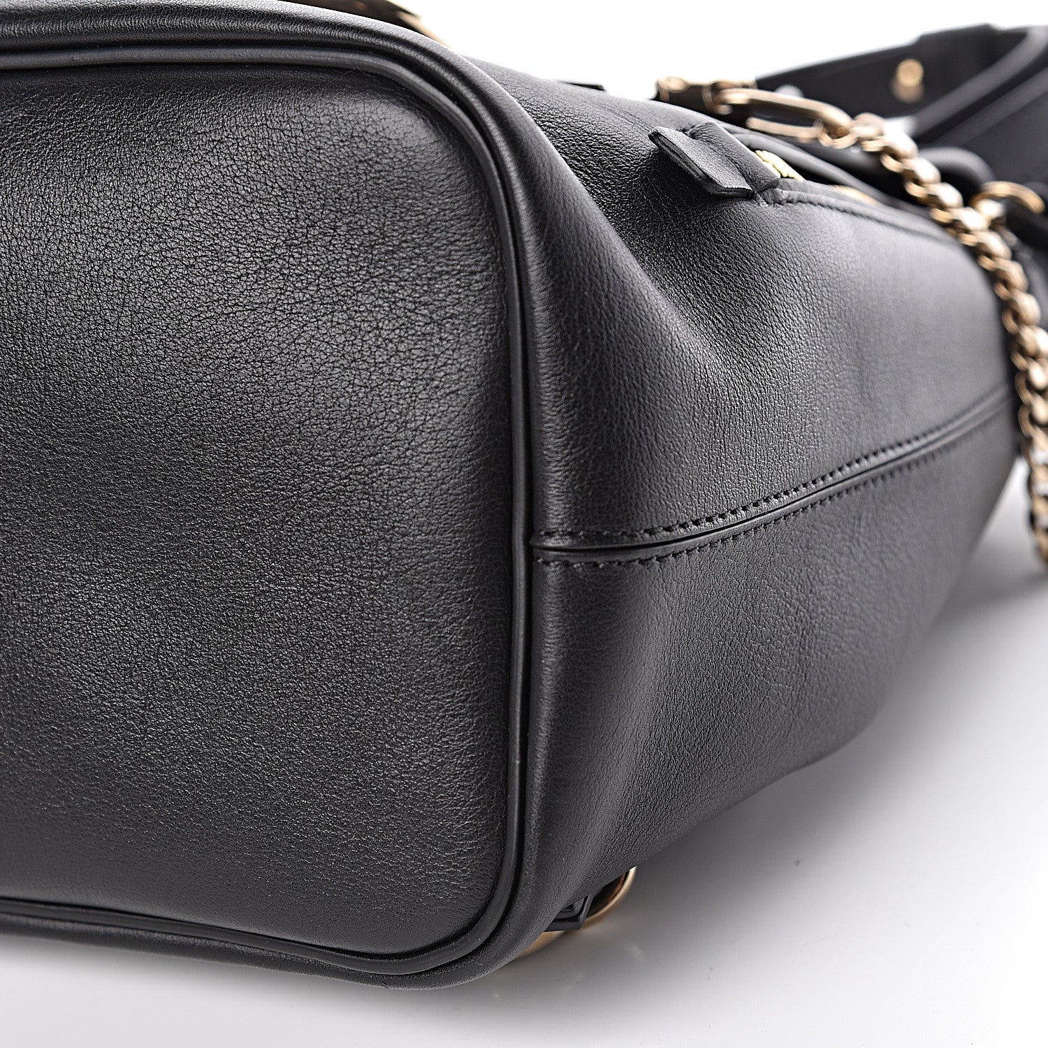 Chloe Suede Calfskin Small Faye Backpack Black 9 of 9