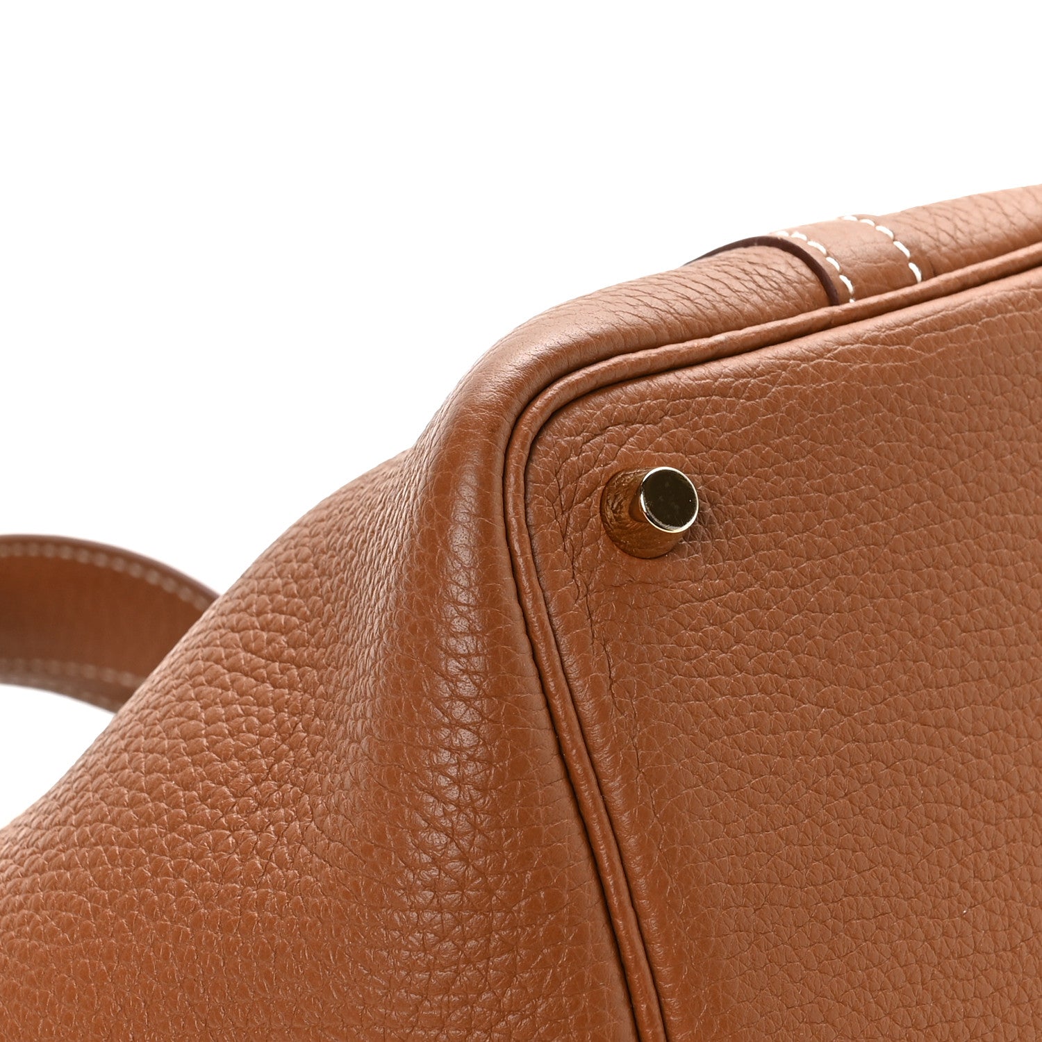 Hermes Taurillon Clemence Picotin Lock 18 PM Gold 9 of 14