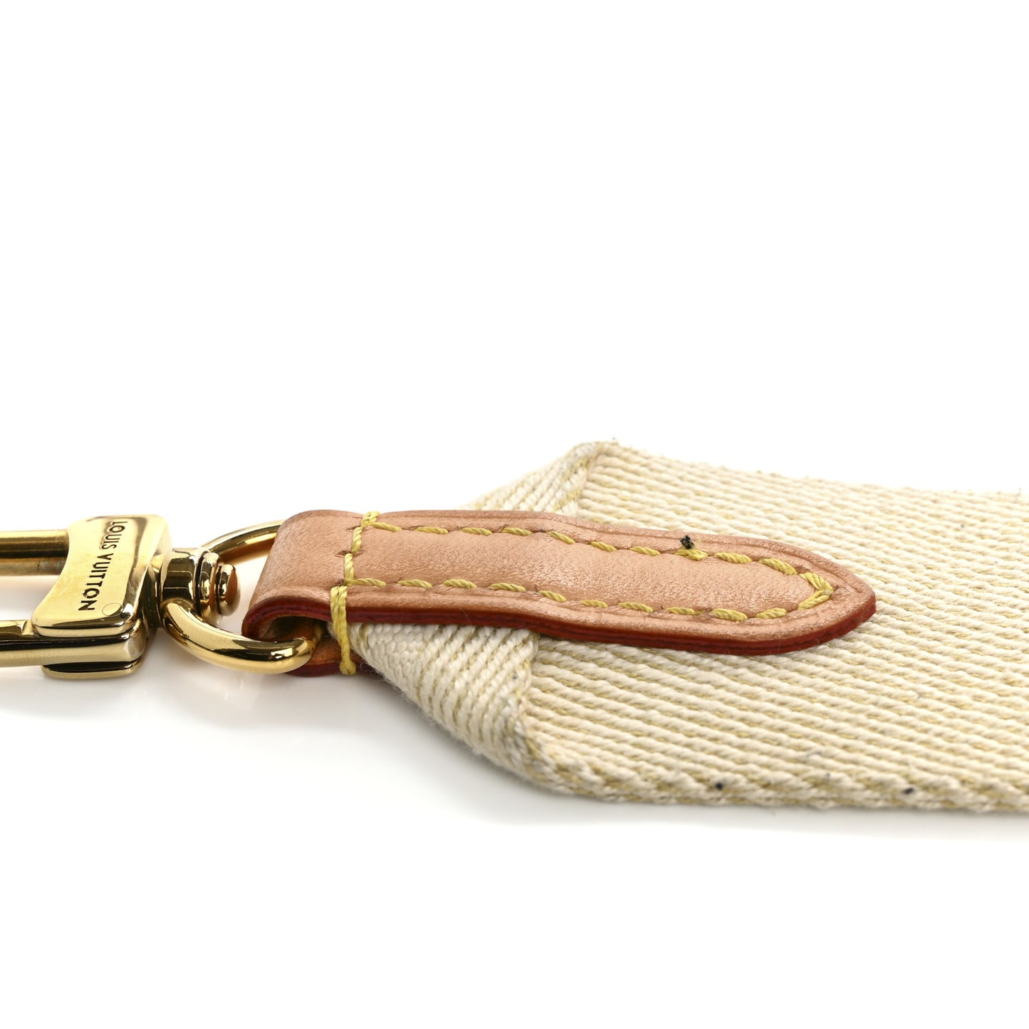 Jacquard High Rise Shoulder Strap Beige