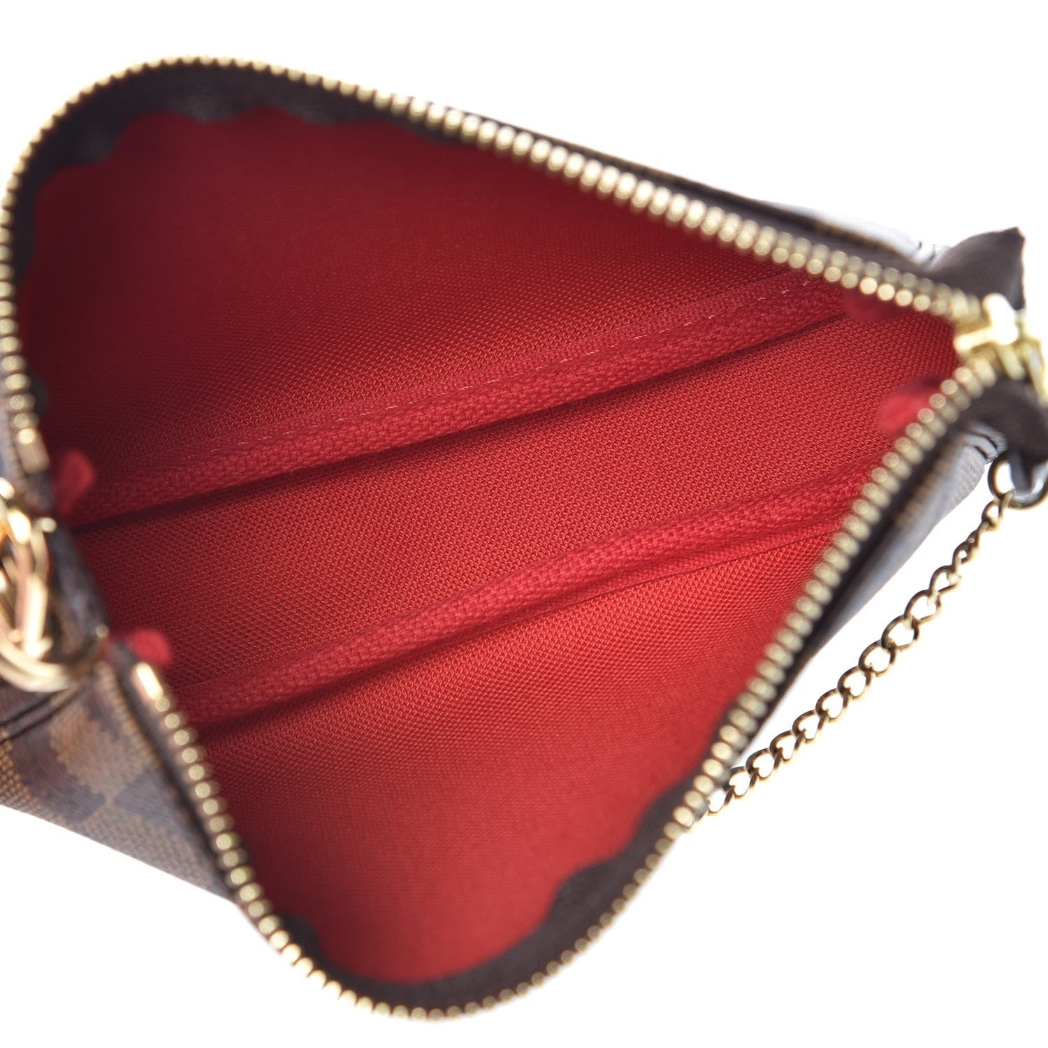 Louis Vuitton Damier Ebene Mini Pochette Accessories 5 of 8
