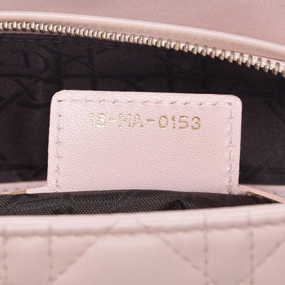 Christian Dior Lambskin Cannage Large Lady Dior Light Pink 8 of 8