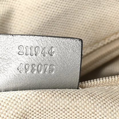 Gucci Guccissima Medium Sukey Tote Silver 7 of 10