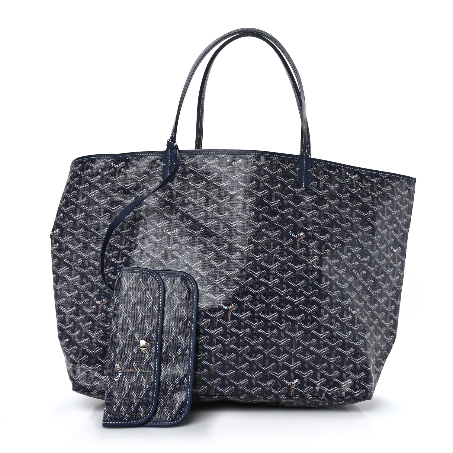 Goyard Goyardine Saint Louis GM Navy 1 of 8