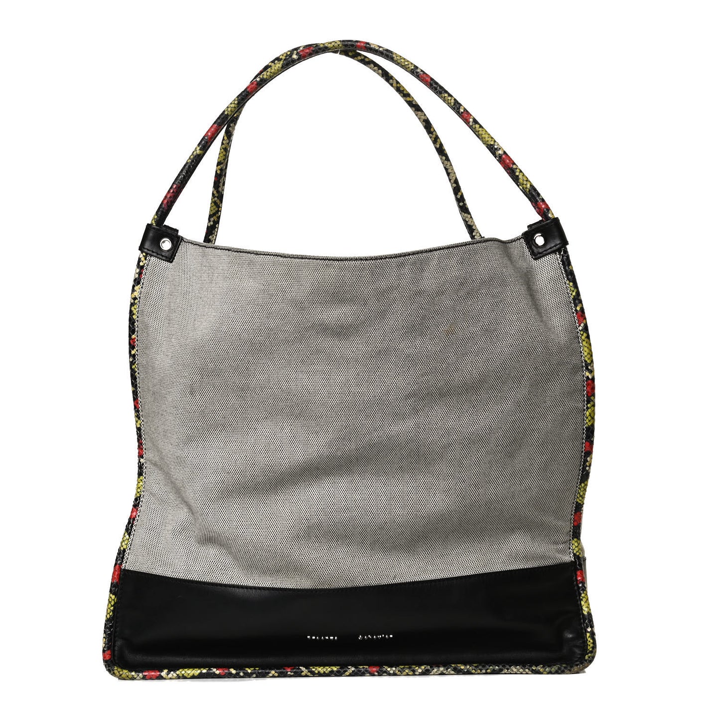 Ayers Canvas Large Tote Grey Multicolor