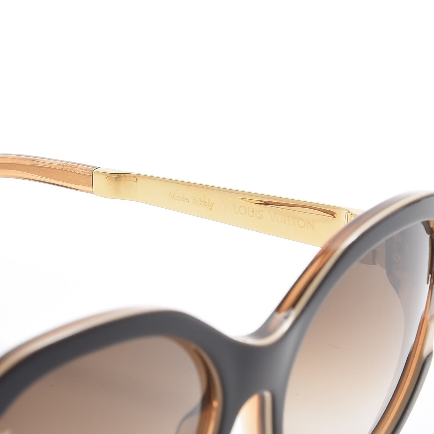 Louis Vuitton Petit Soupcon Cat Eye Sunglasses Z0487W Brown 6 of 8