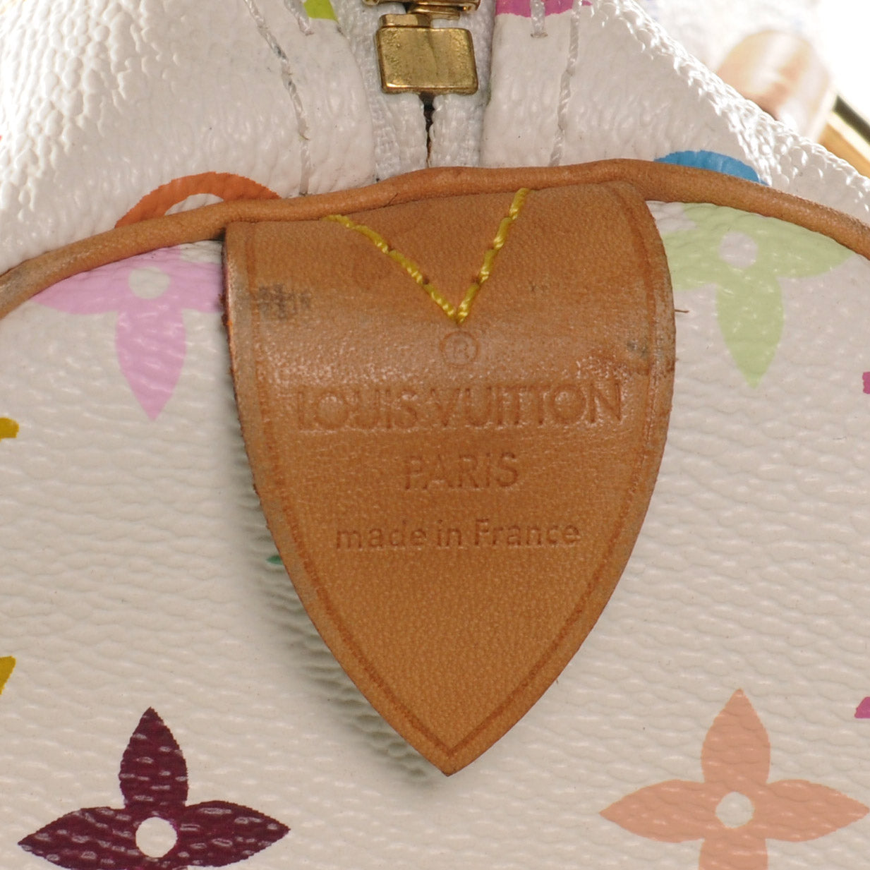 Monogram Multicolor Speedy 30 White