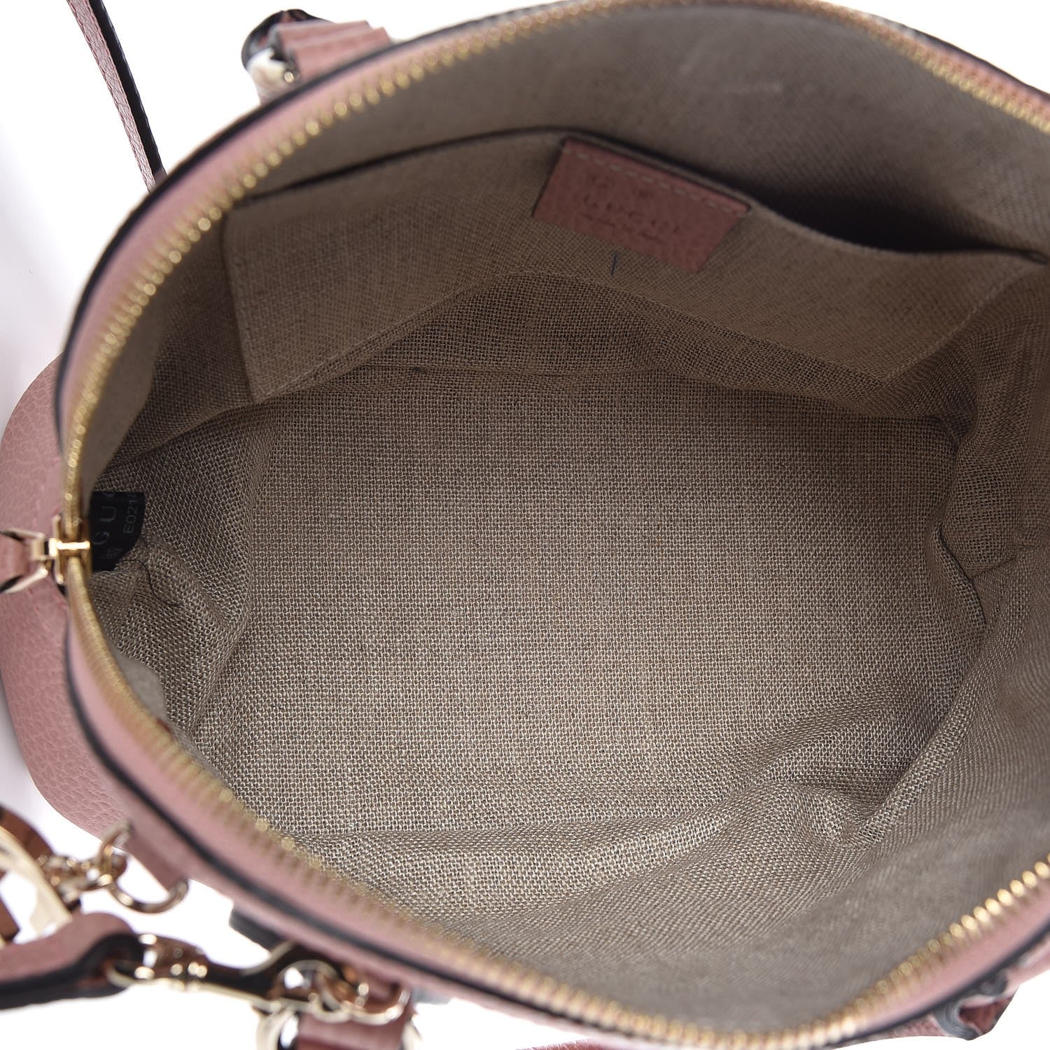Gucci Dollar Calfskin Small GG Charm Dome Bag Soft Pink 6 of 8