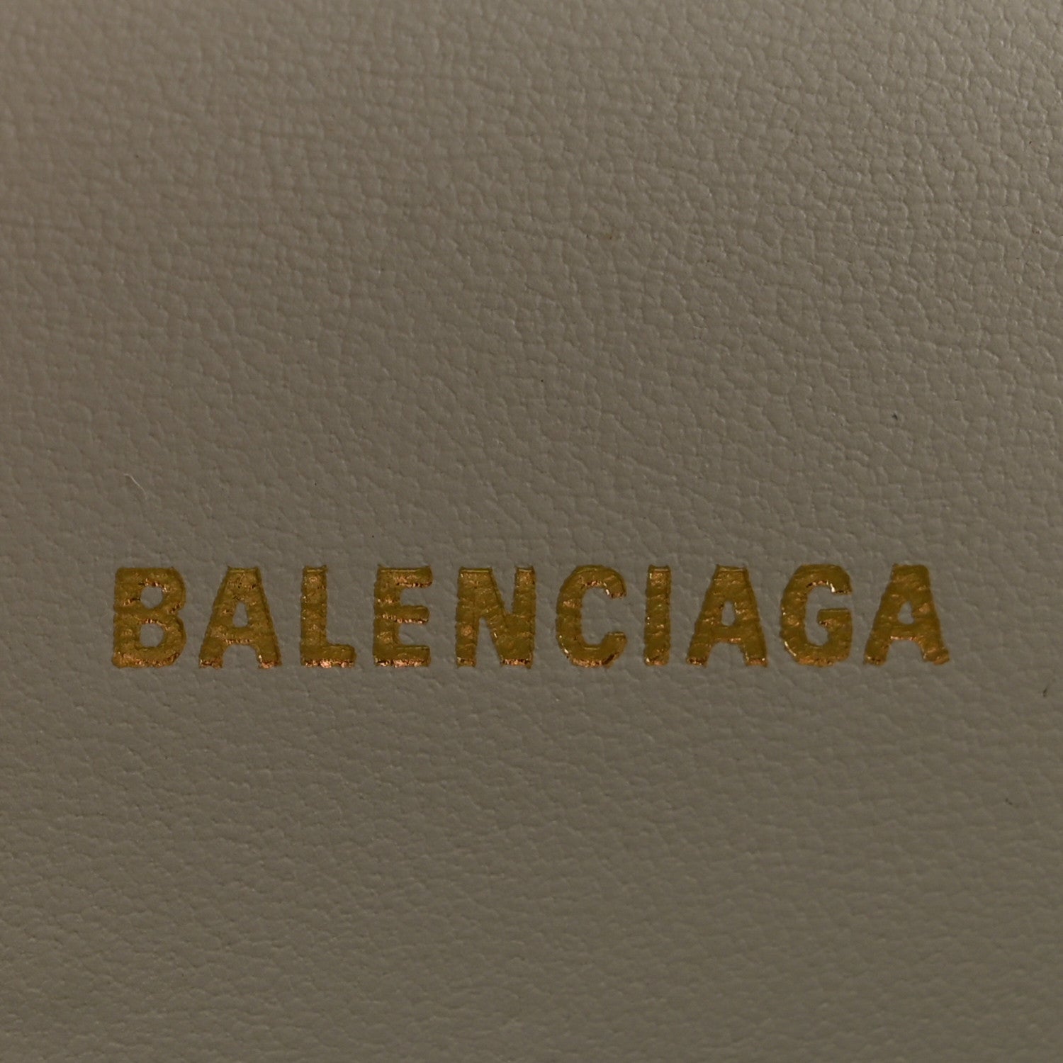 Balenciaga Shiny Calfskin Crocodile Embossed Hourglass Top Handle Bag XS White 6 of 13