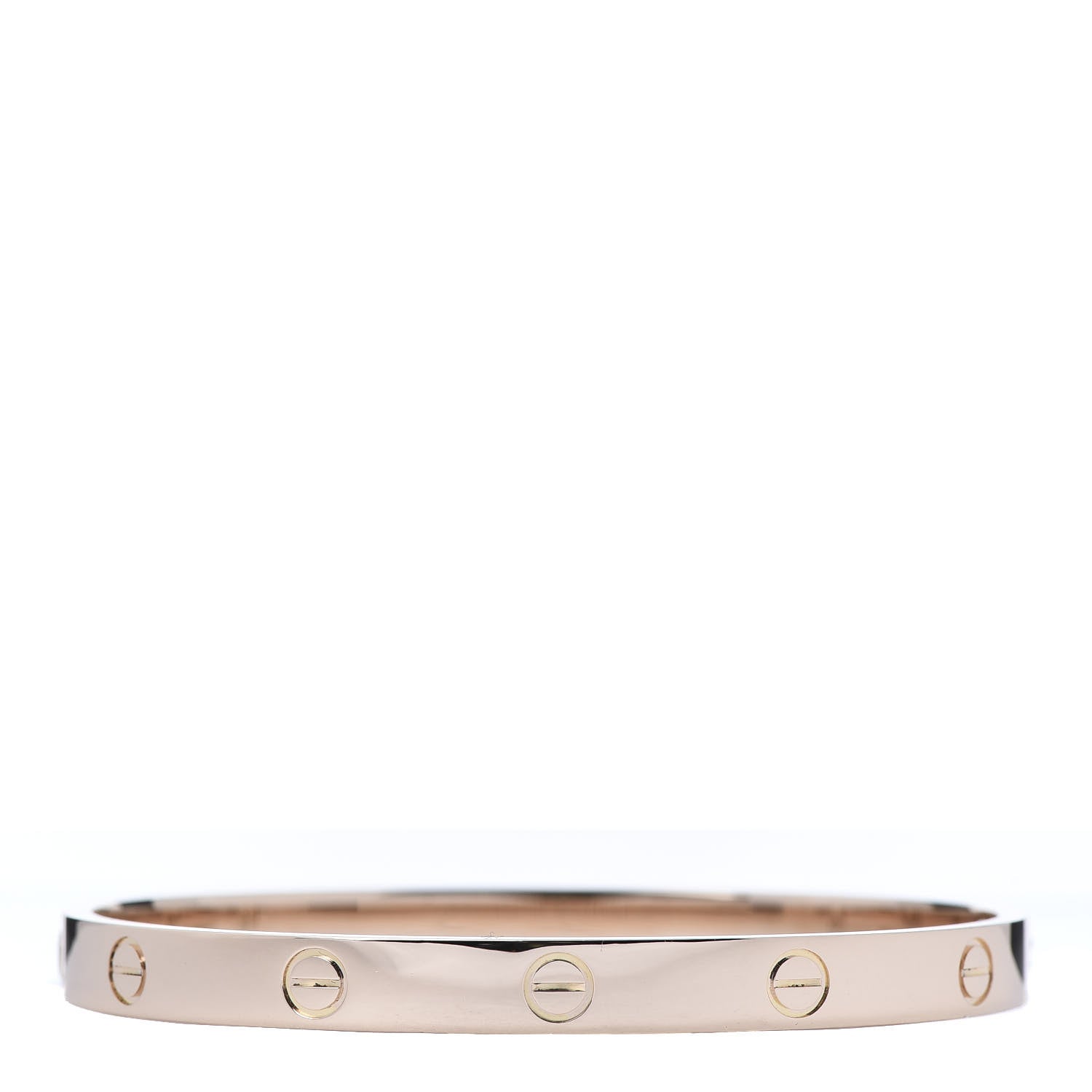 Cartier 18K Pink Gold LOVE Bracelet 18 1 of 7