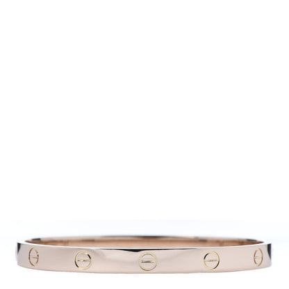Cartier 18K Pink Gold LOVE Bracelet 18 1 of 7