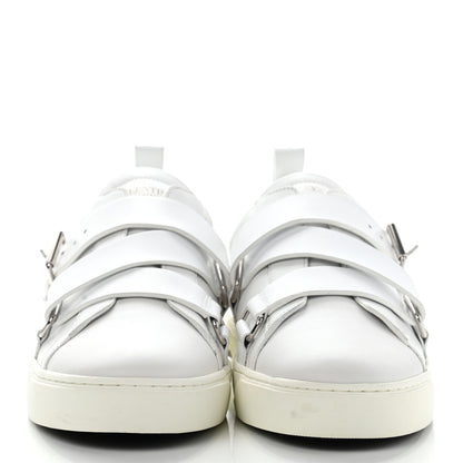 Valentino Garavani Calfskin Mens V Punk Low Top Sneakers 40 White 2 of 15