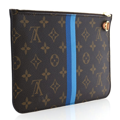 Louis Vuitton Monogram My LV Heritage Neverfull MM GM Pochette  Blue de France Blue Marine 3 of 11