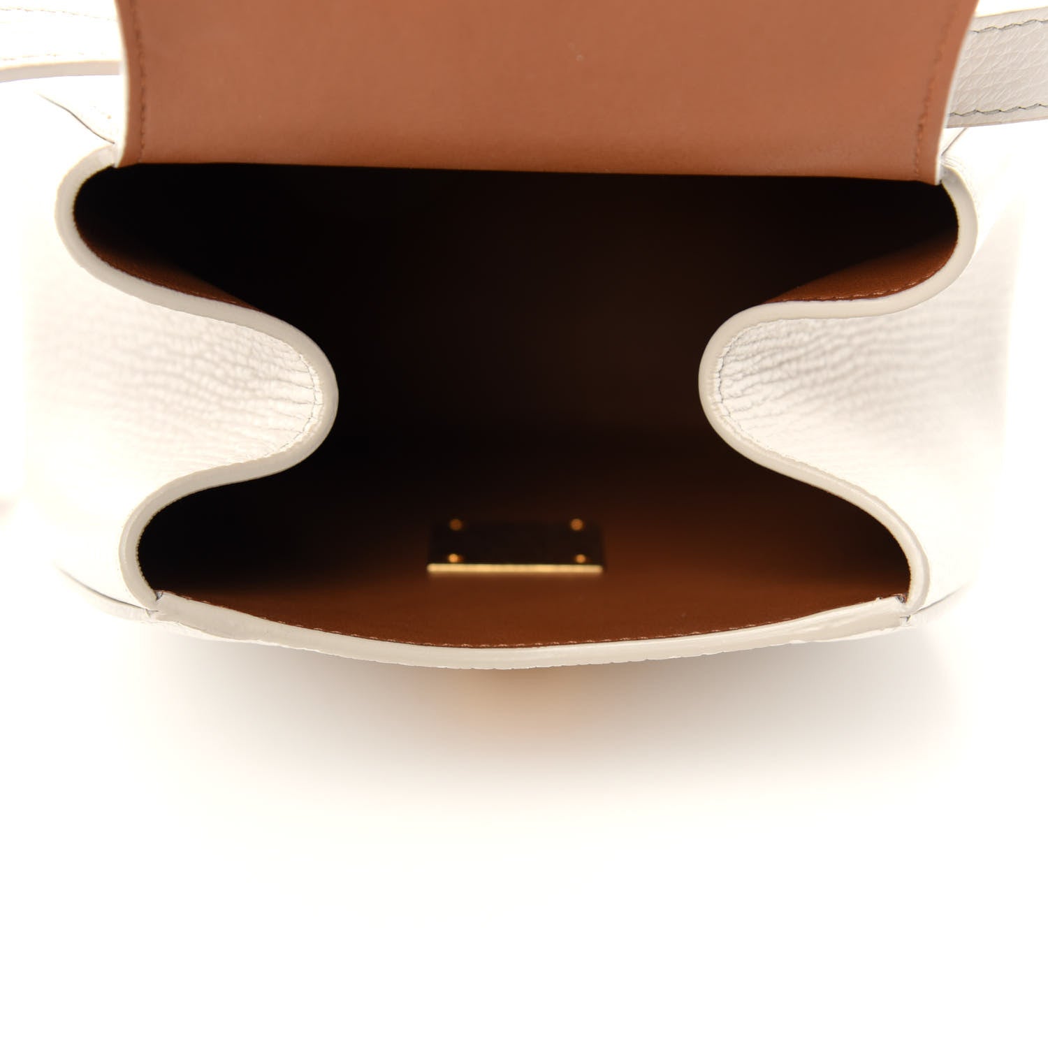 Bottega Veneta Palmellato Calfskin Rounded Belt Bag Plaster 5 of 9