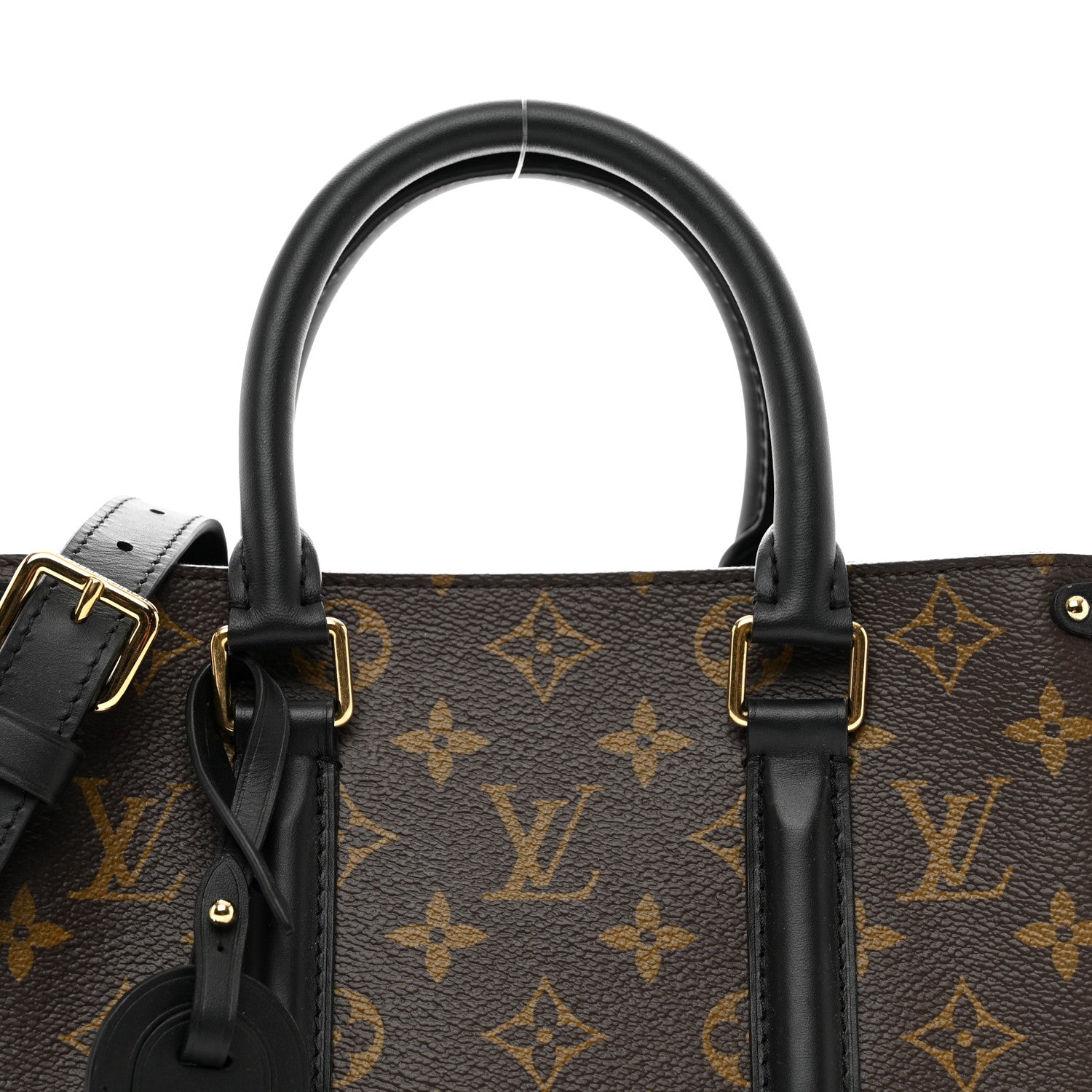 Louis Vuitton Monogram Soufflot BB Black 5 of 9