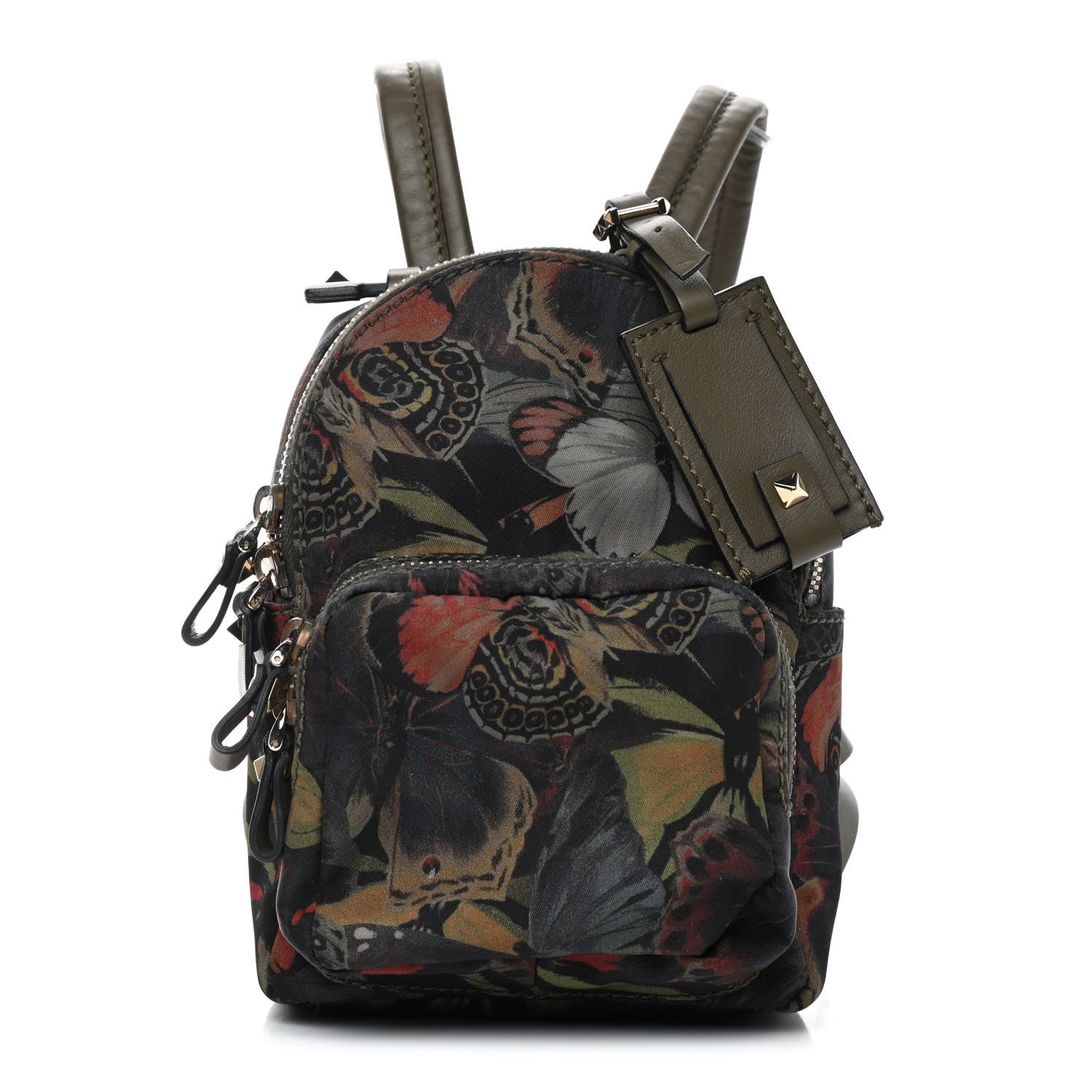 Valentino Garavani Nylon Camubutterfly Mini Rockstud Backpack Multicolor 1 of 8