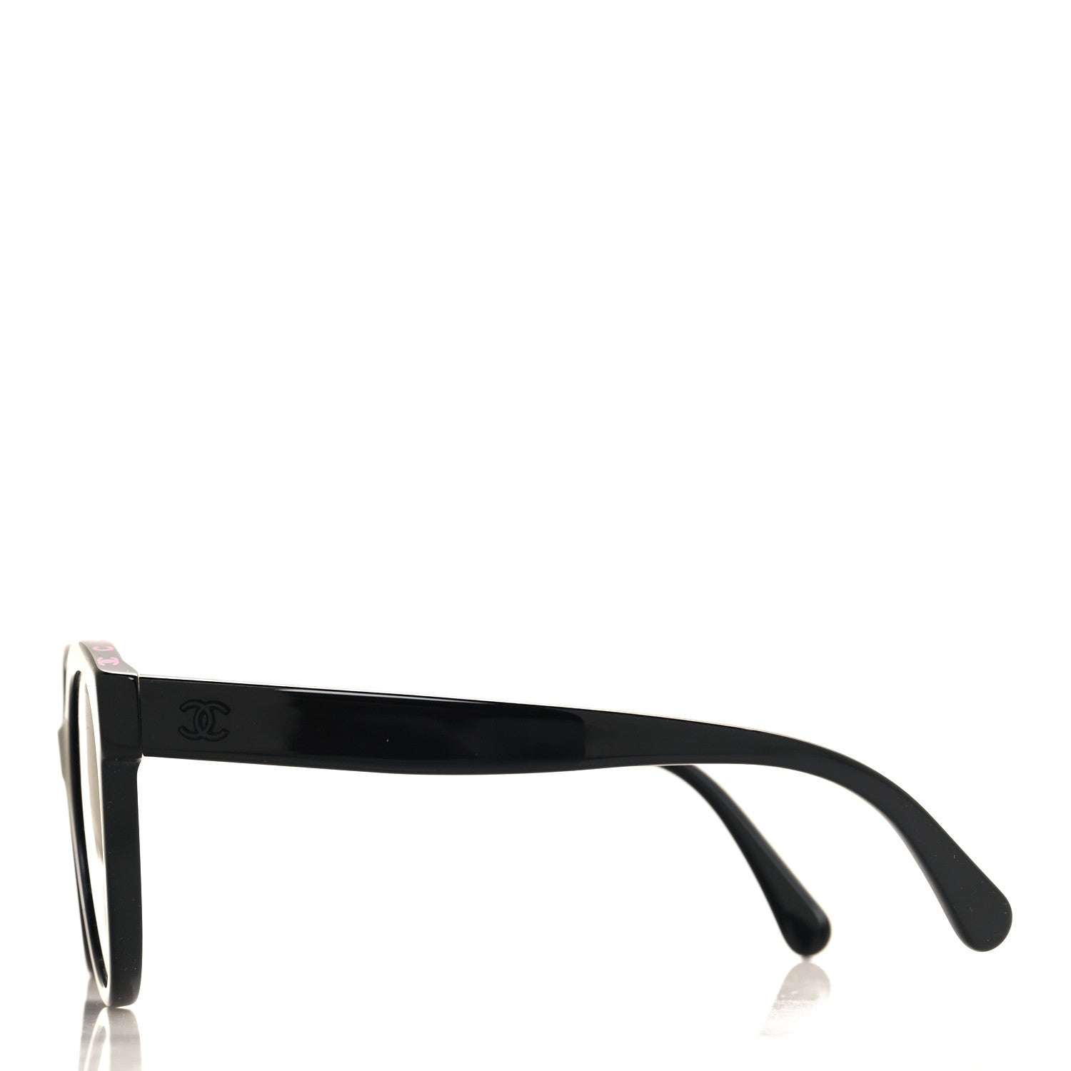 Chanel Acetate CC Butterfly Sunglasses 5414 Black Pink 3 of 7