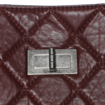Chanel Aged Calfskin Reissue 2.55 Tote Bordeaux 6 of 8