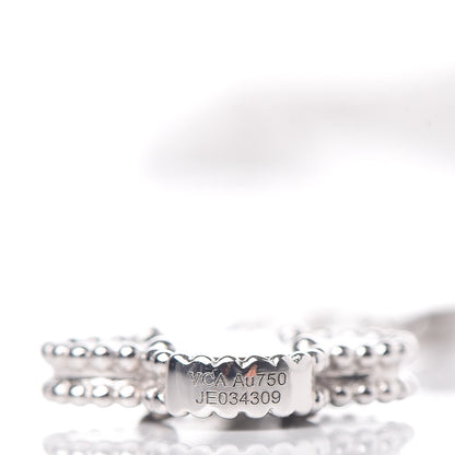 Van Cleef & Arpels 18K White Gold Mother of Pearl Chalcedony 6 Motifs Magic Alhambra Necklace 6 of 7