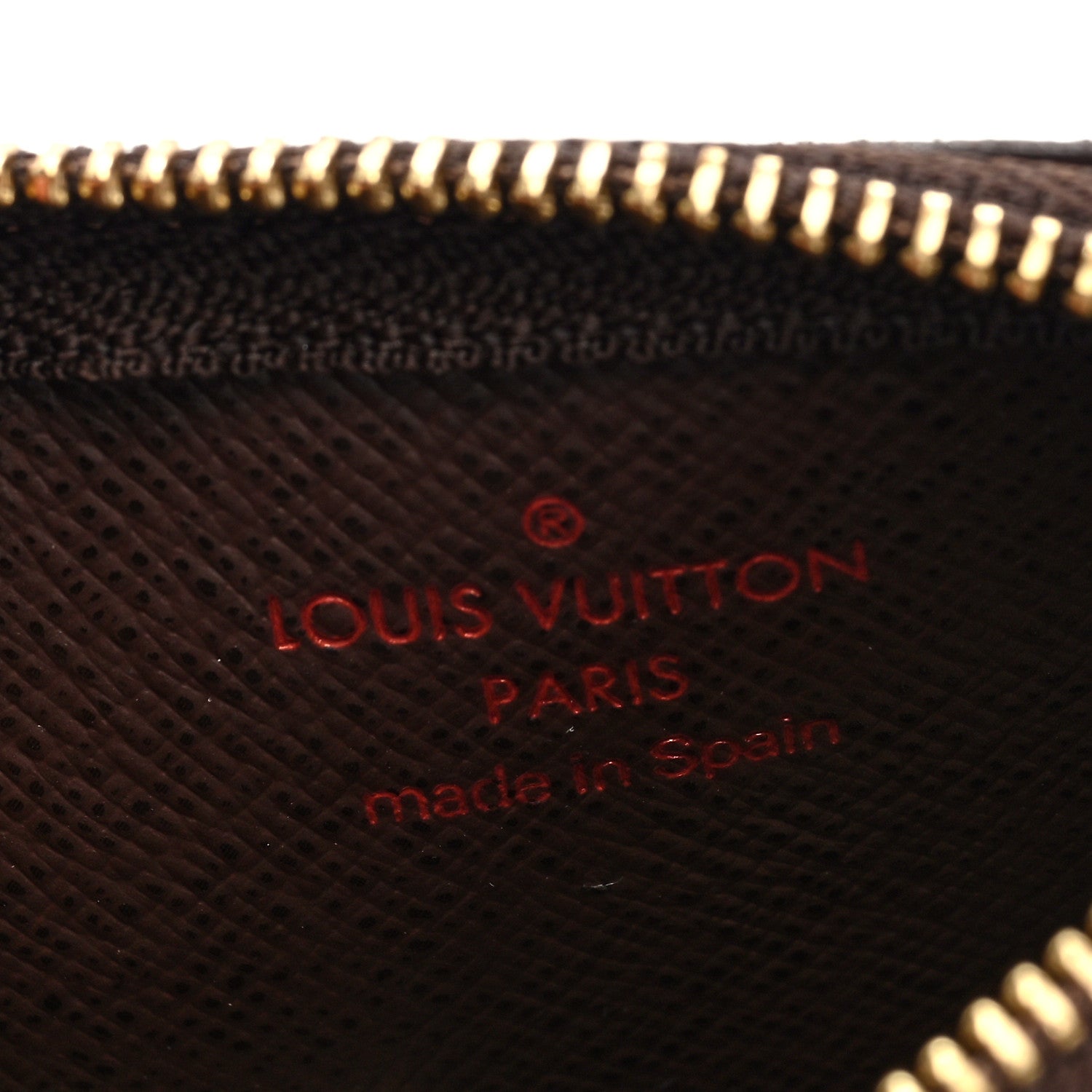 Louis Vuitton Damier Ebene Key Pouch 6 of 6