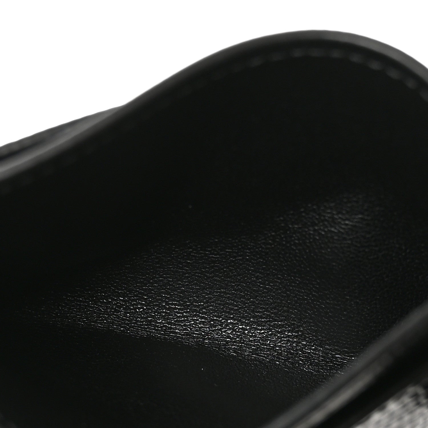 Chanel Calfskin Lizard Embossed Card Holder Black 5 of 8