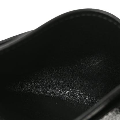 Chanel Calfskin Lizard Embossed Card Holder Black 5 of 8