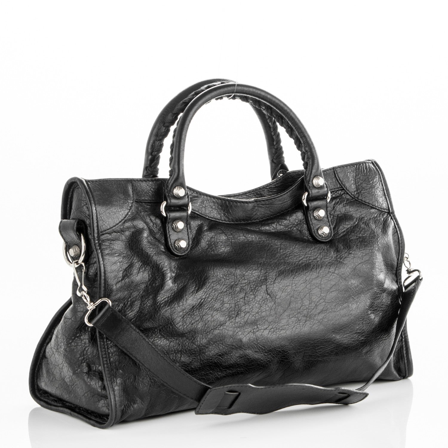 Balenciaga Agneau Giant 12 Silver Hardware City Black 3 of 7