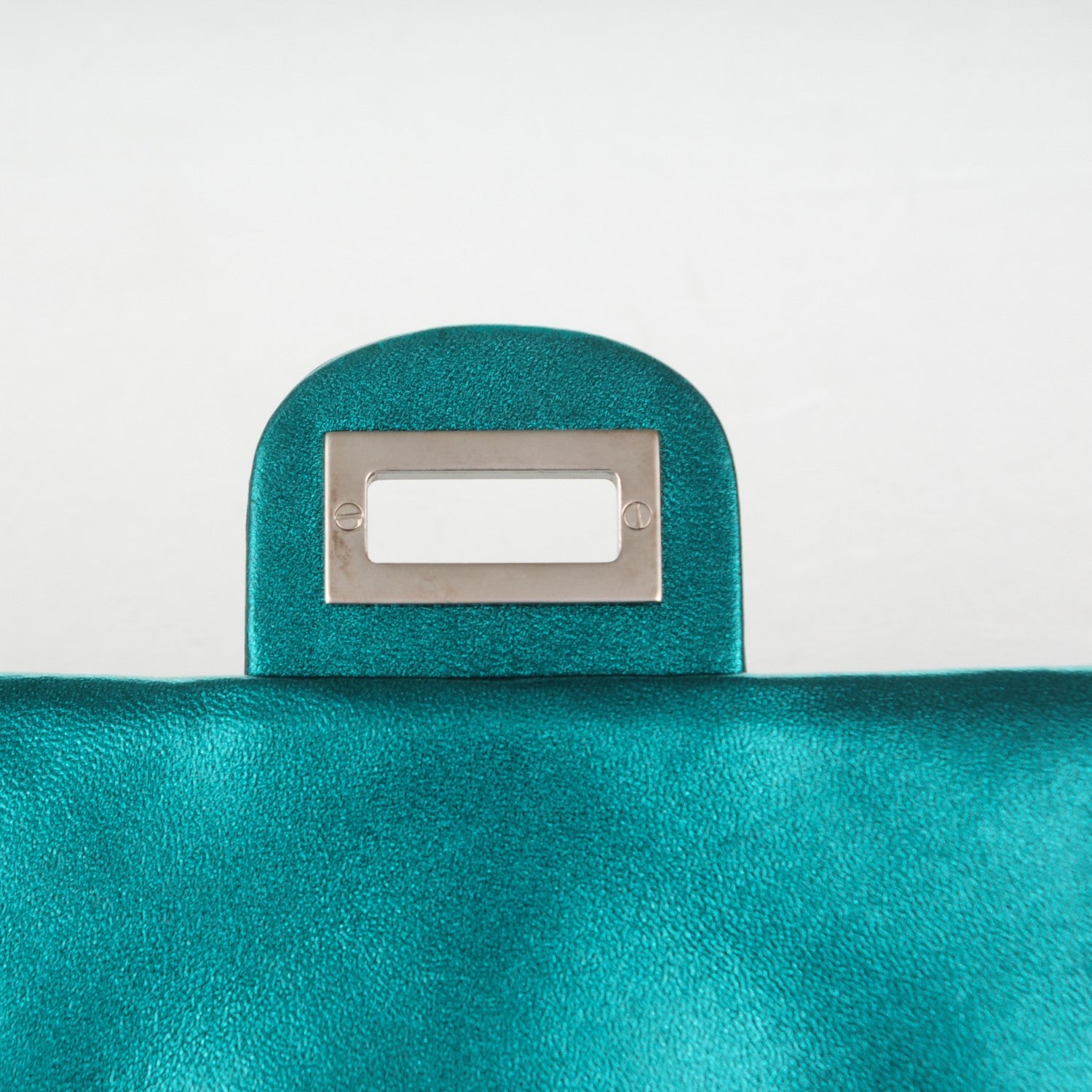 Chanel Metallic Calfskin Quilted Snake Chain 2.55 Reissue Flap Turquoise 5 of 8