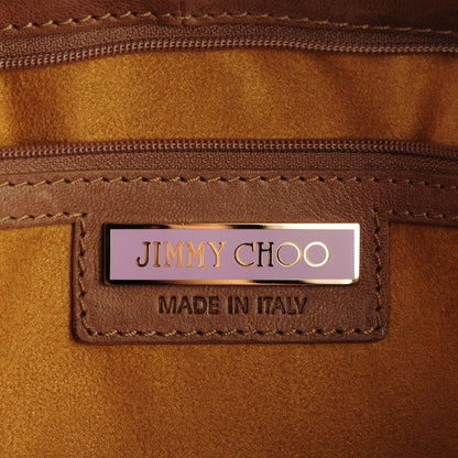 Jimmy Choo Nappa Perforated Bree Tote Camel 6 of 6
