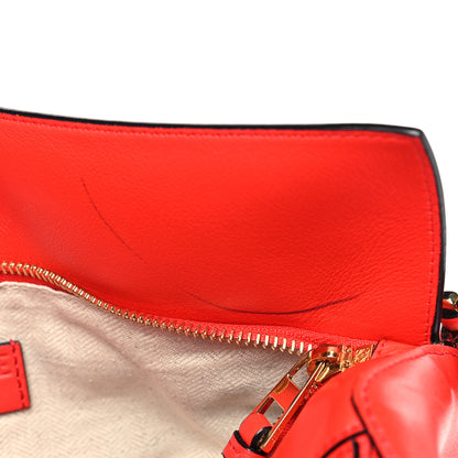 Loewe Calfskin Medium Puzzle Bag Scarlet 10 of 12