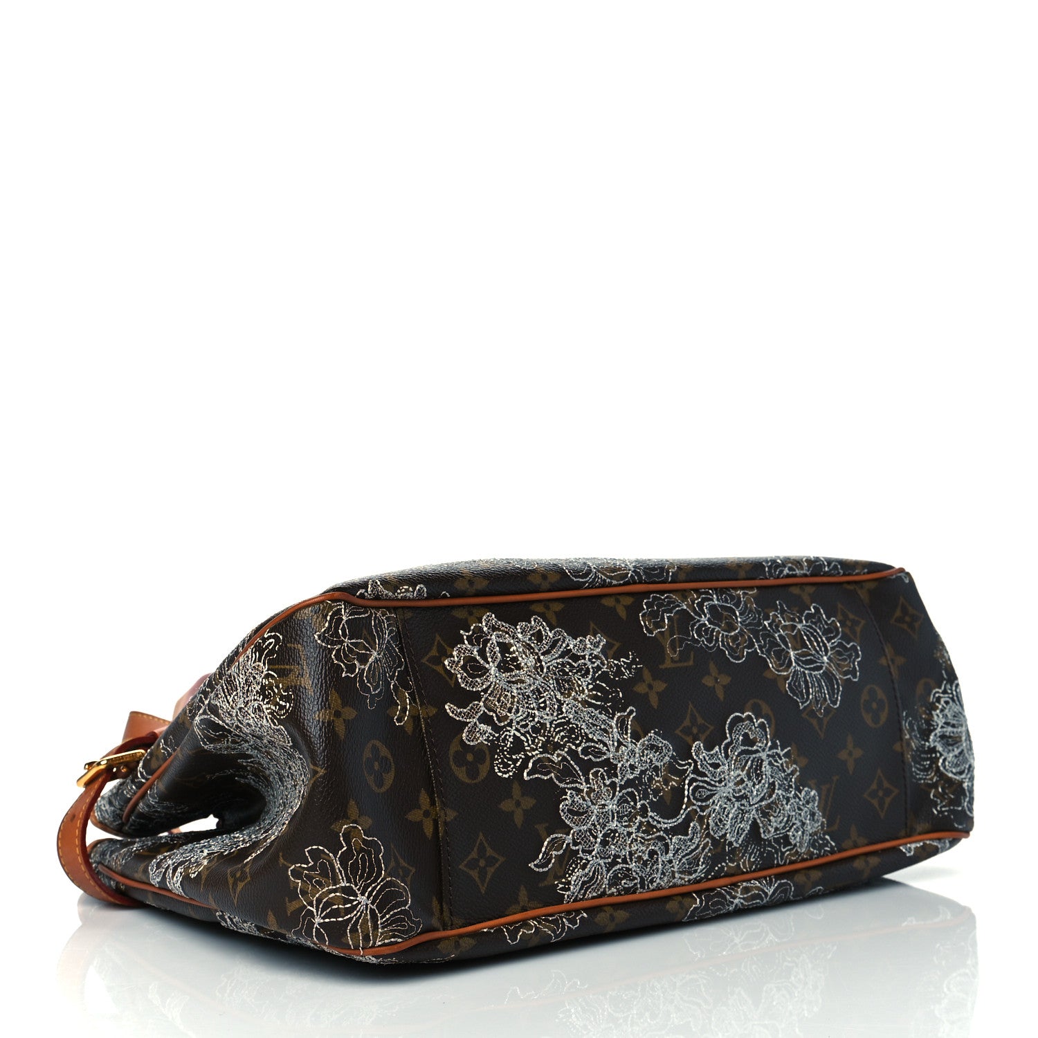 Louis Vuitton Monogram Dentelle Batignolles Horizontal Silver 4 of 9
