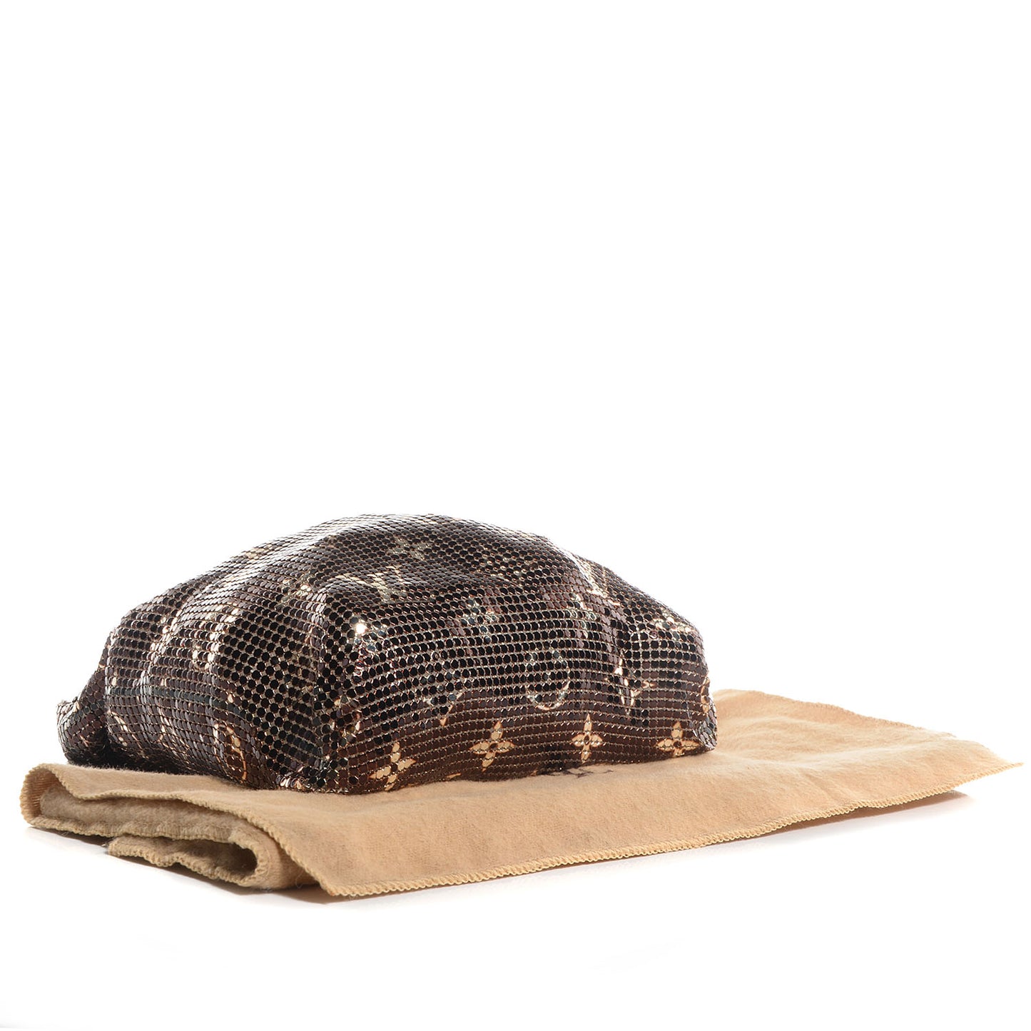 Monogram Mesh Metal Frances Bronze