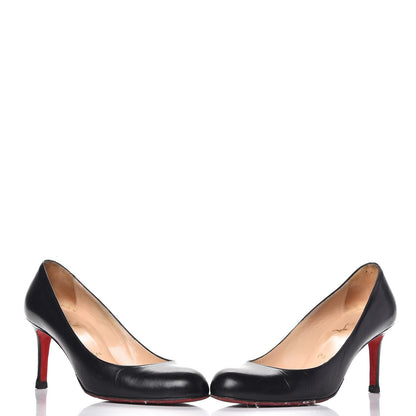 Christian Louboutin Kid Simple 85 Pumps 37 Black 6 of 12