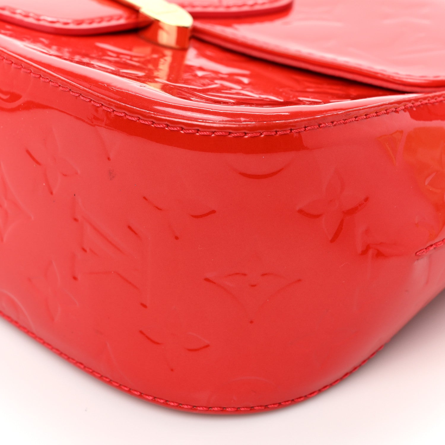 Louis Vuitton Vernis Bellflower PM Rouge Grenadine 8 of 16