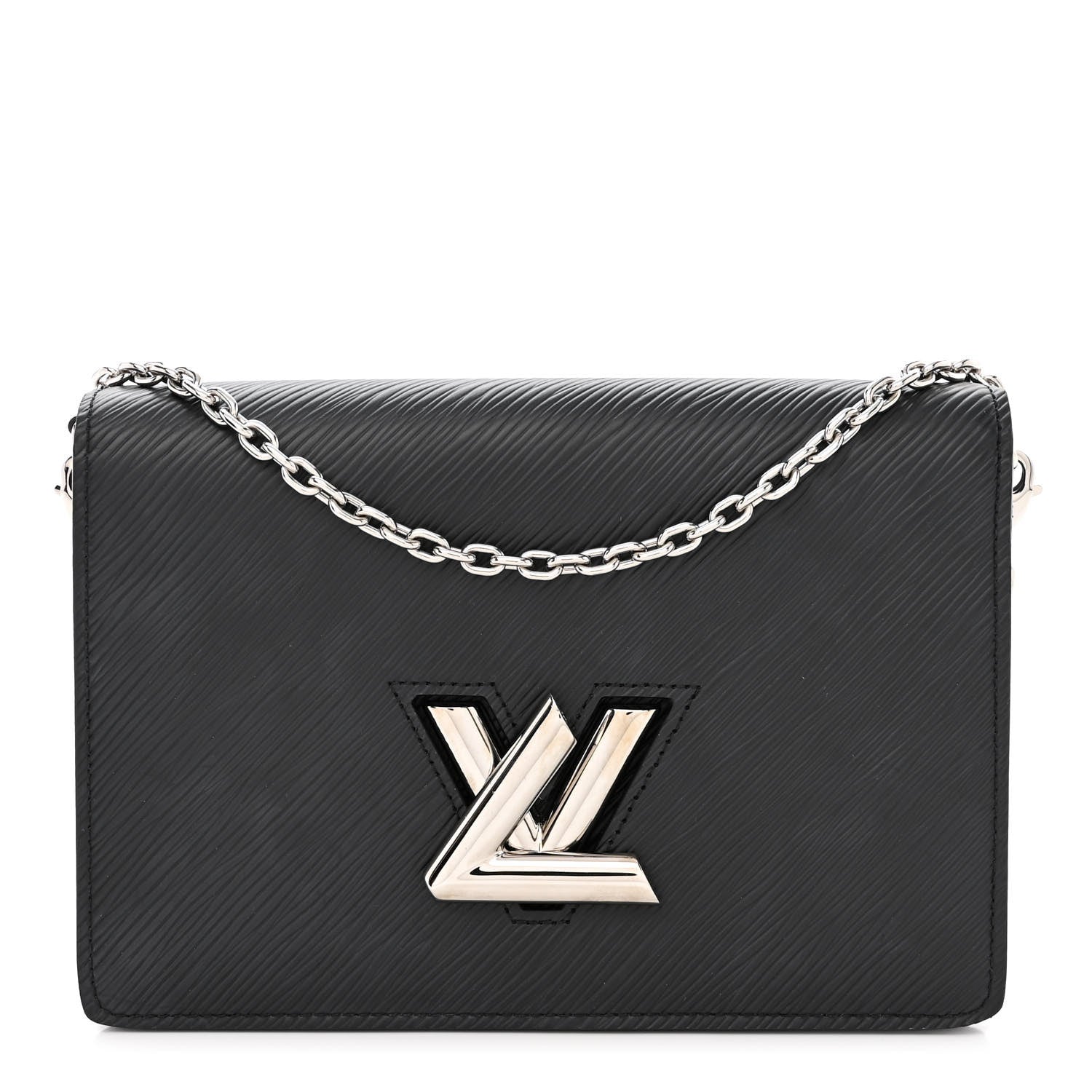 Louis Vuitton Epi Twist Belt Chain Wallet Black 1 of 10