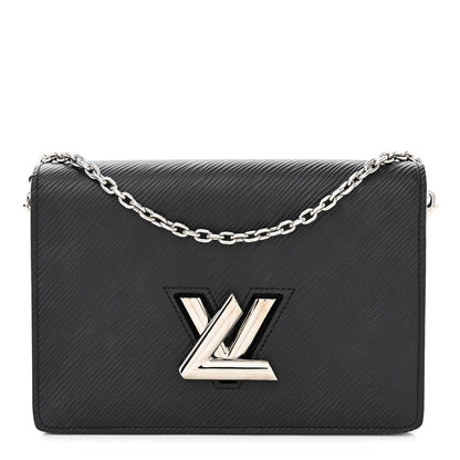 Louis Vuitton Epi Twist Belt Chain Wallet Black 1 of 10