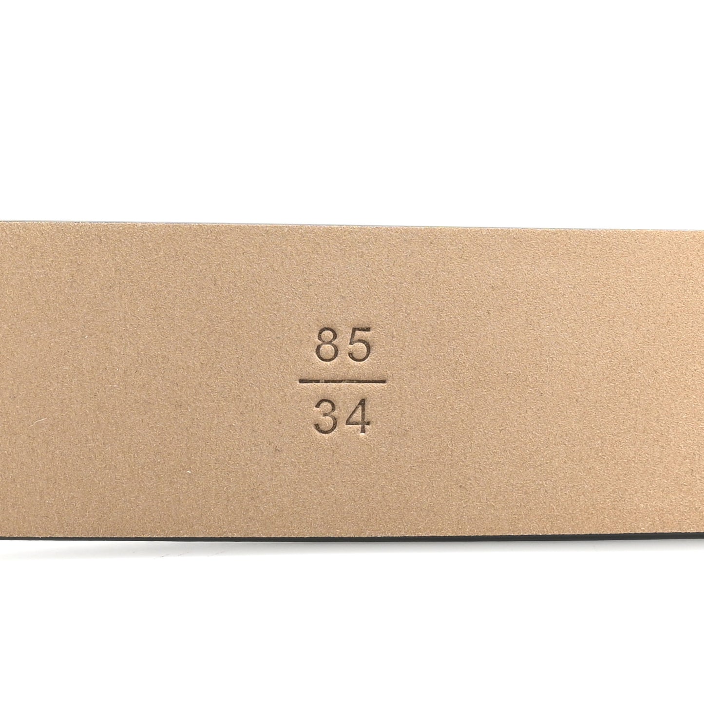Calfskin Belt 85 34 Black