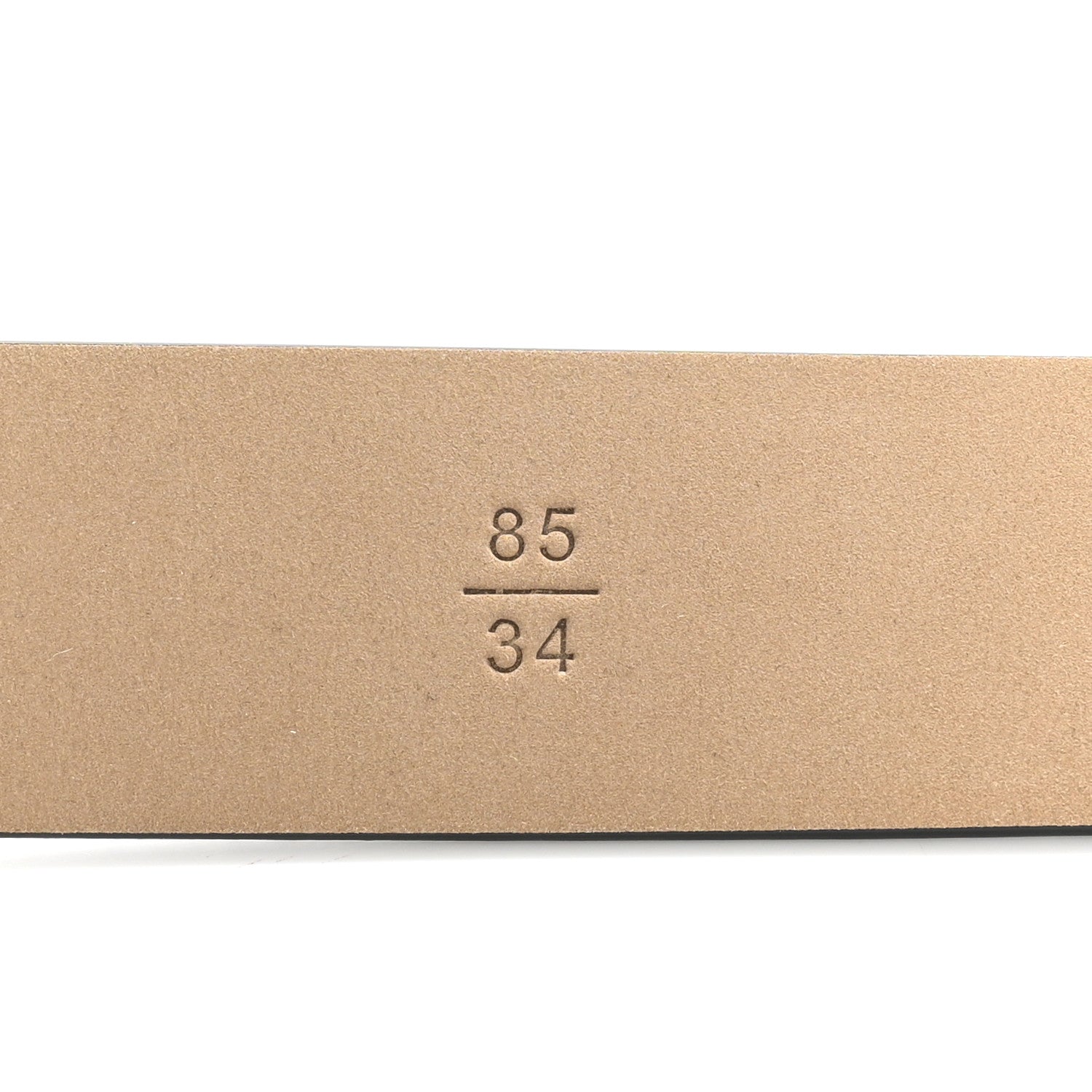 Chanel Calfskin Belt 85 34 Black 5 of 5