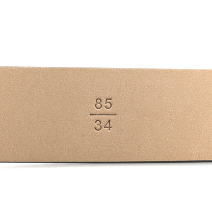 Chanel Calfskin Belt 85 34 Black 5 of 5