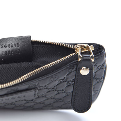 Gucci Microguccissima Key Ring Coin Case Black 7 of 8