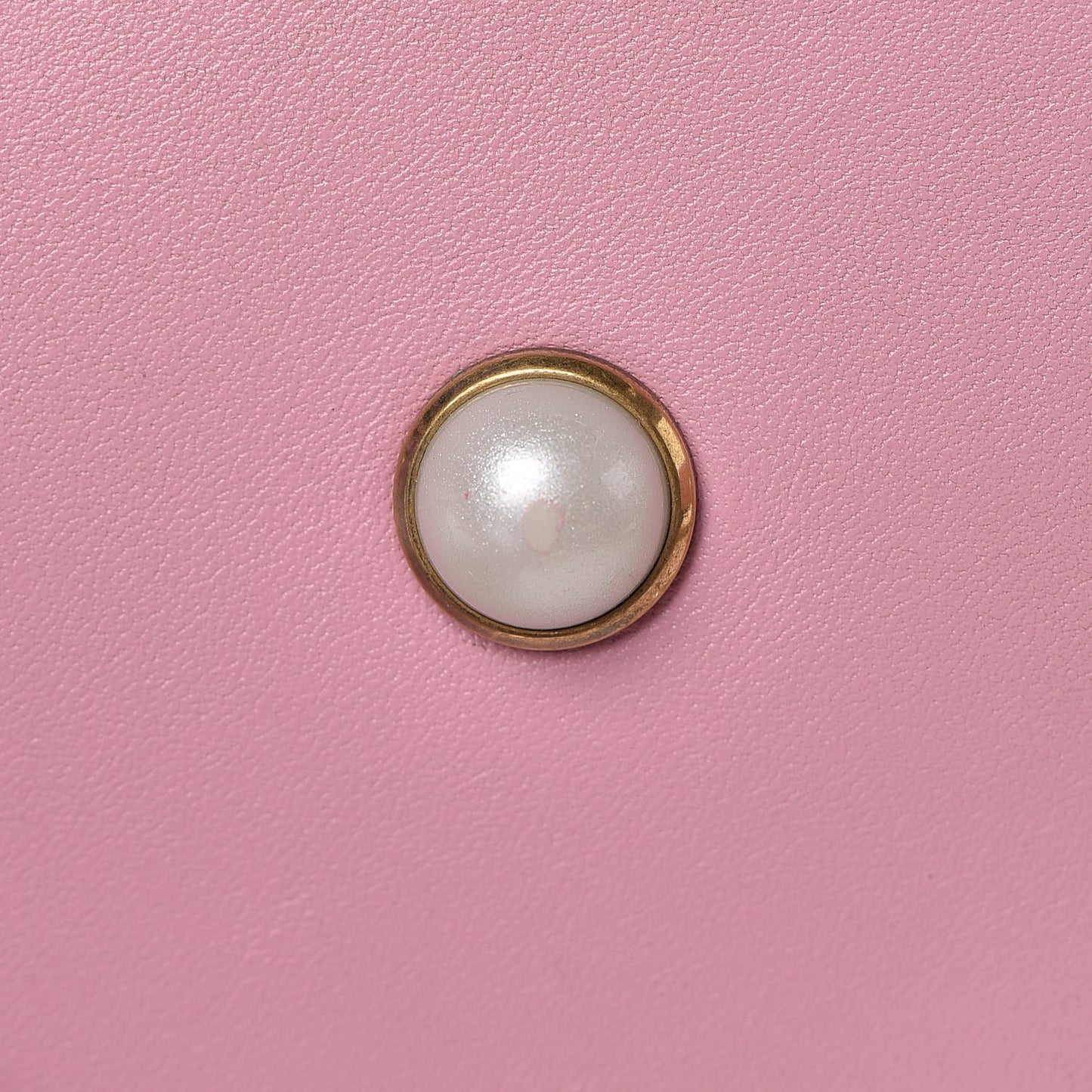 Nappa Pearl Studded Mini Queen Margaret Broadway Shoulder Bag Sugar Pink