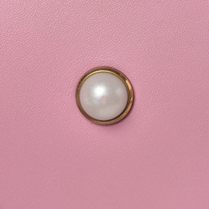 Gucci Nappa Pearl Studded Mini Queen Margaret Broadway Shoulder Bag Sugar Pink 22 of 28